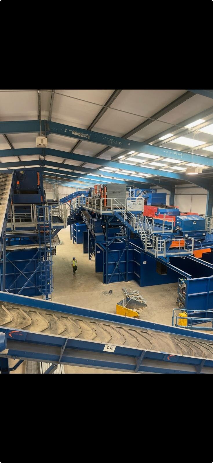 Full electrical installation alongside our automation partner at a recycling centre in Calverton, Nottinghamshire.