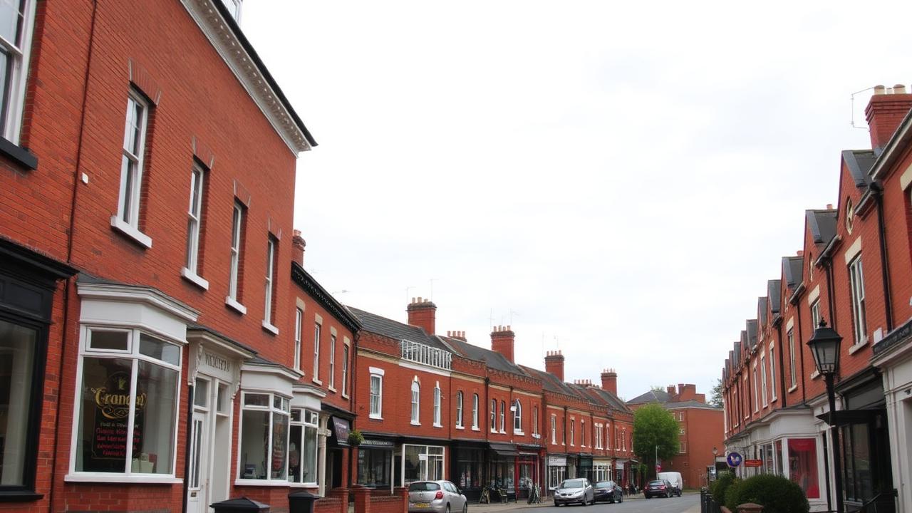 Grantham residential street, JBRC Ltd electrician coverage area